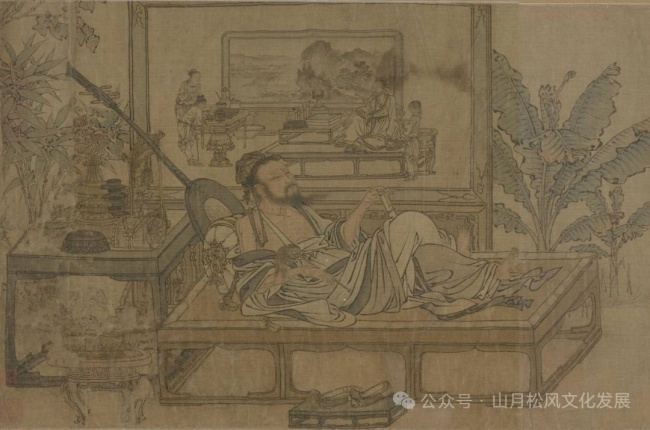刘贯道 消夏图
