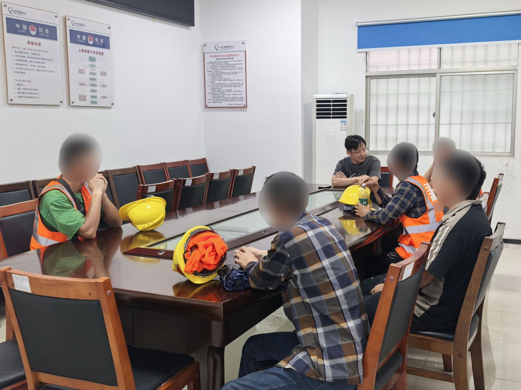 务工人员有“薪”结 社区调解有“心”招——西乡街道径贝社区快速调解化解务工纠纷