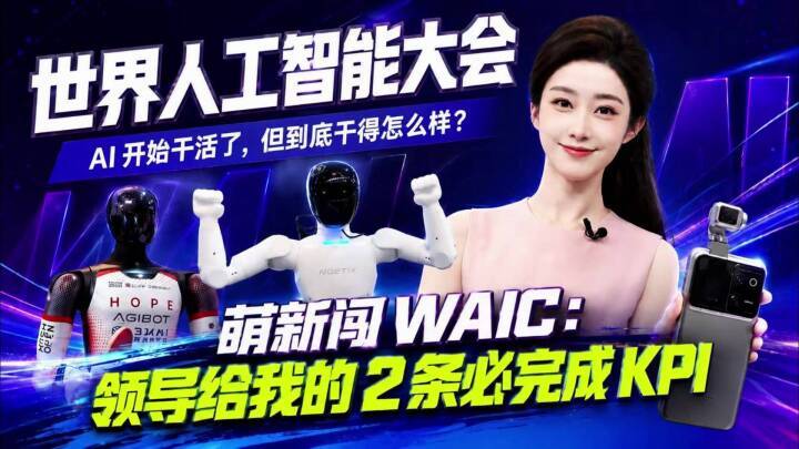 世界人工智能大会：AI开始干活了，但到底干的怎么样？