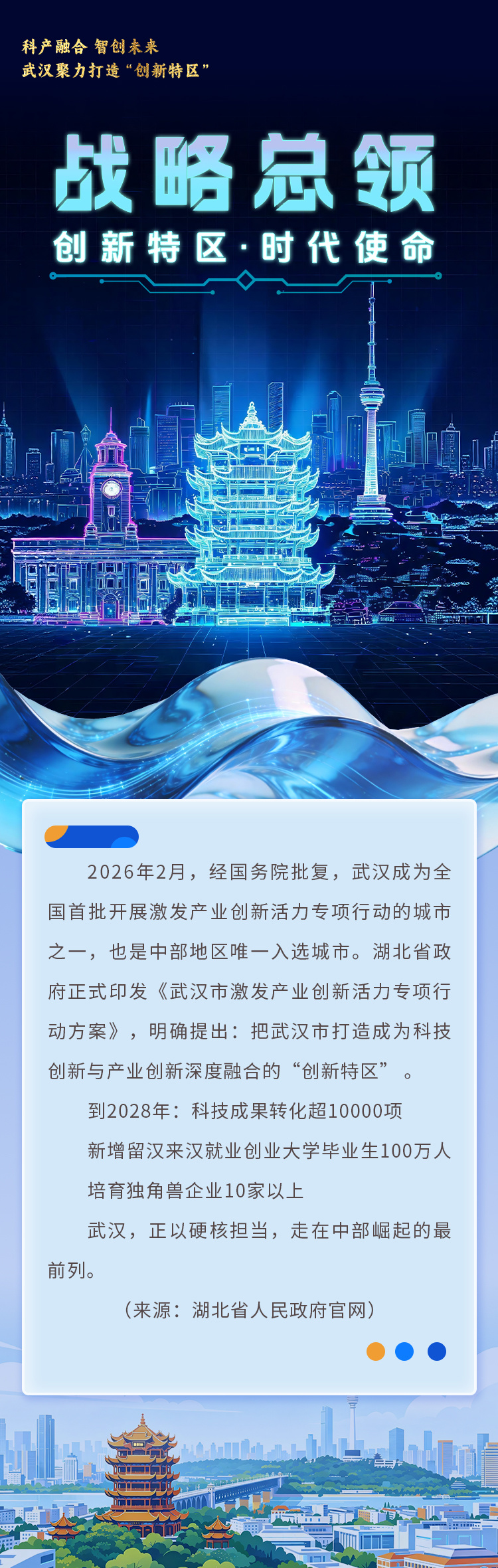 海报|科产融合 智创未来 武汉聚力打造“创新特区”