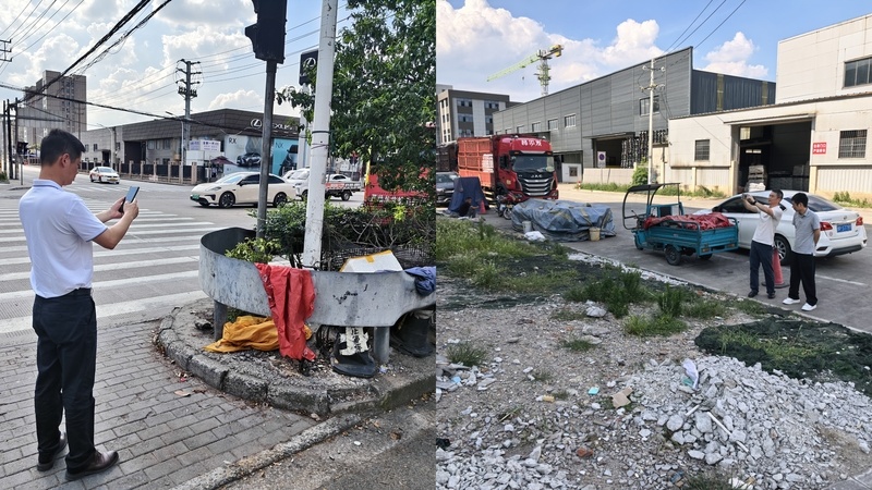 余姚:会场搬上马路,问题晒在眼前