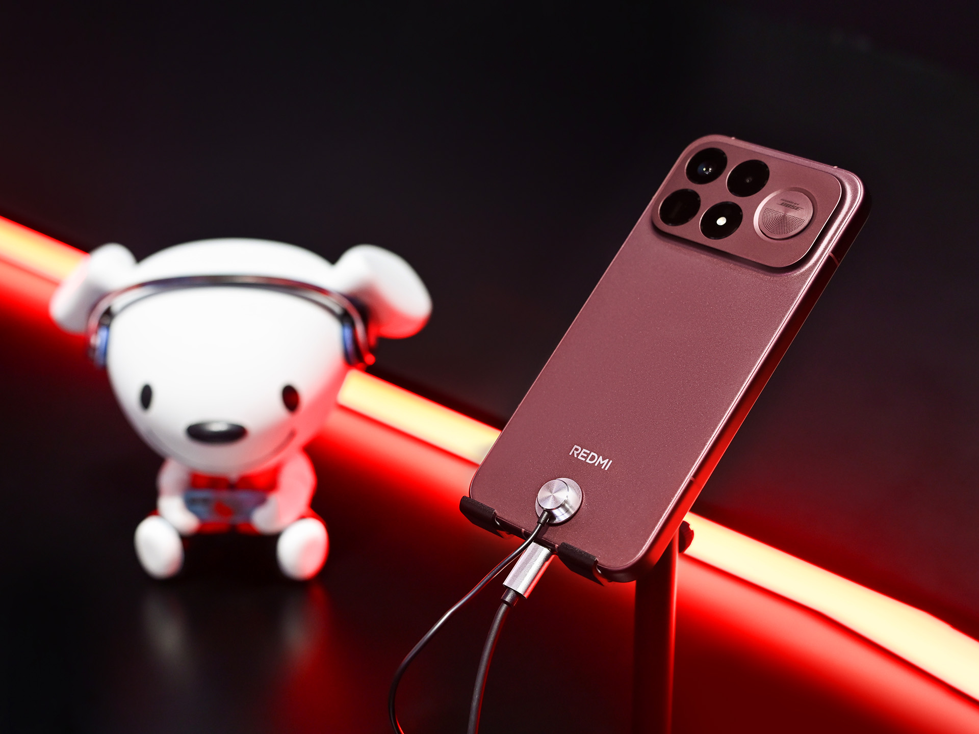 REDMI K100 Pro系列官宣8月11日发布,“赤霞珠红”配色ChinaJoy首秀