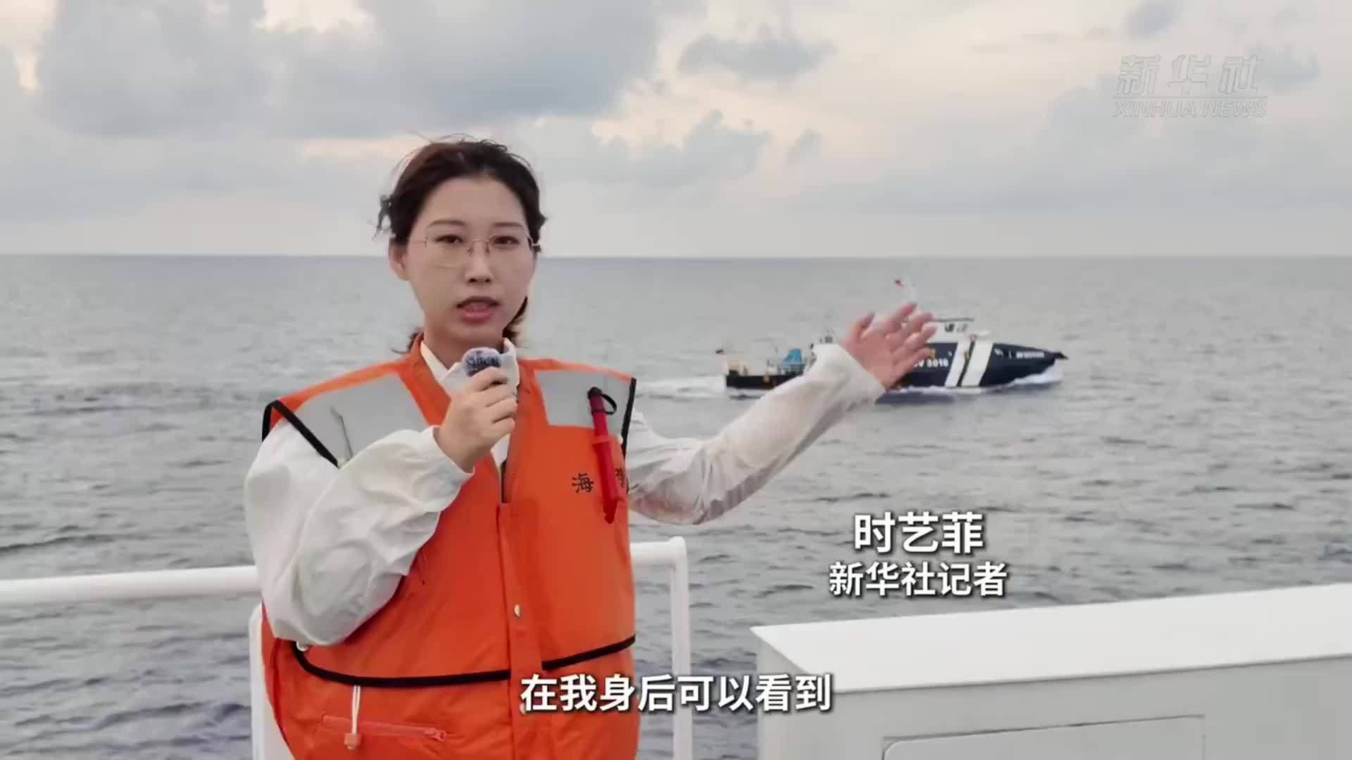 起底22日至24日菲公务船侵闯我黄岩岛海域，危险操作违反《国际海上避碰规则》