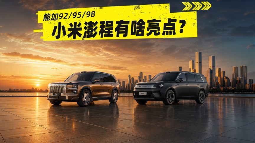 能加92/95/98的小米澎程有啥亮点？对比一下