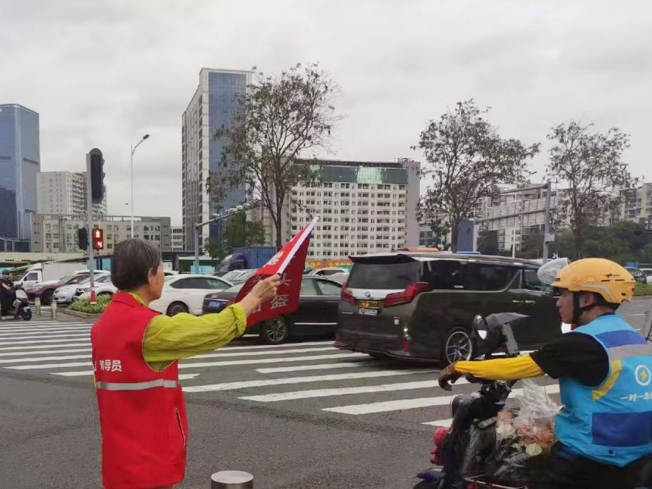 银发映初心 红马甲显担当—— 记富华社区78岁老党员毛向茹