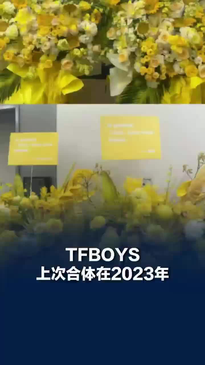 TFBOYS上次合体在2023年