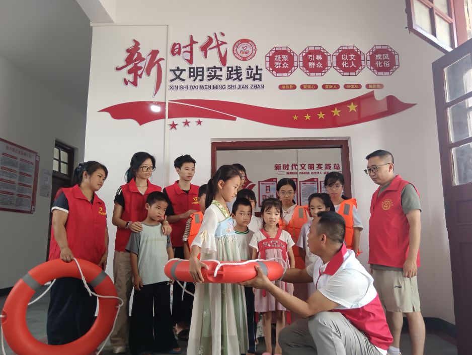 吉安永新:青春志愿护成长 筑牢防溺安全线
