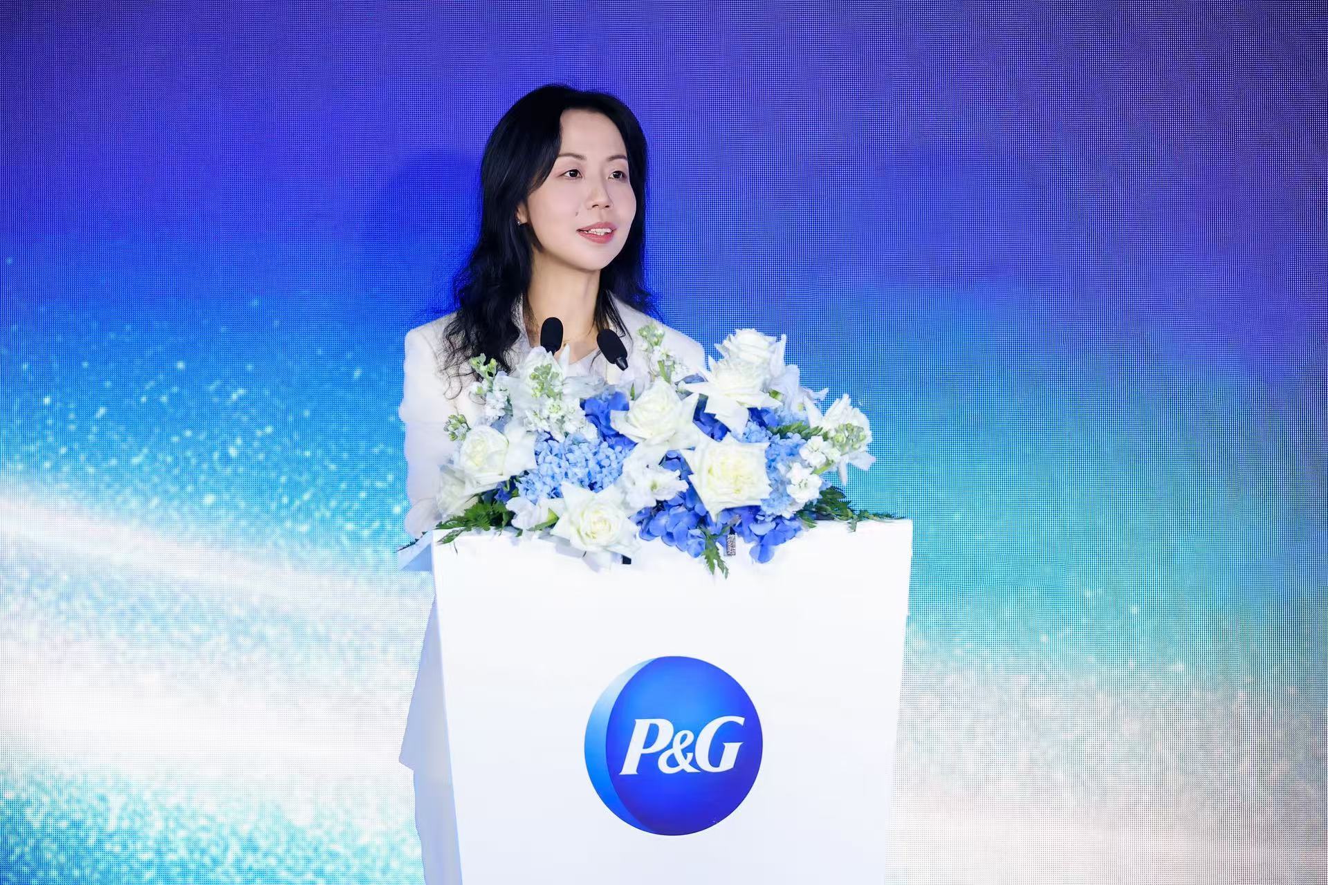 宝洁大中华区董事长兼首席执行官许敏在宝洁创新开放日暨中国消费品行业高质量发展行动致辞