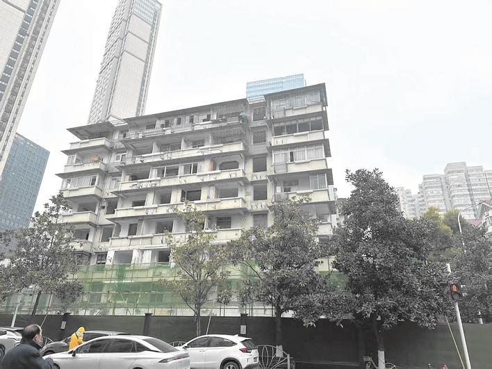 江汉区万松园路251号楼原貌 受访单位供图