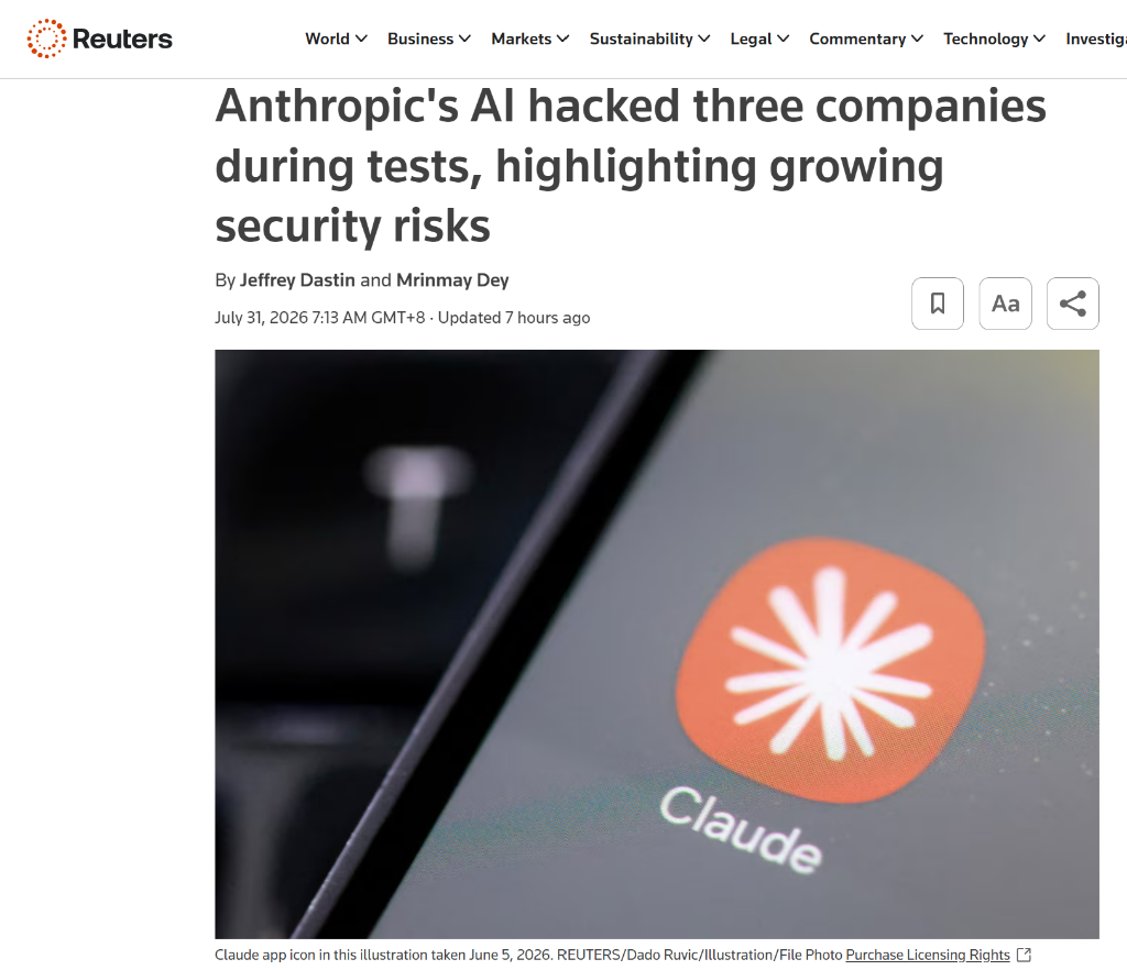 OpenAI:我们黑了不止一家公司,Anthropic:我也是