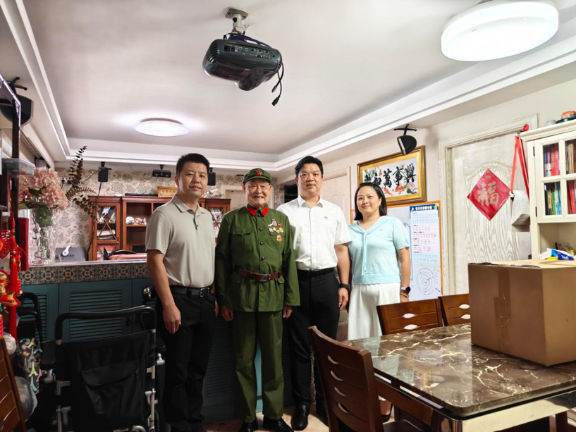 尊崇荣光，情暖兵心 ——香蜜湖街道“八一”系列活动综述