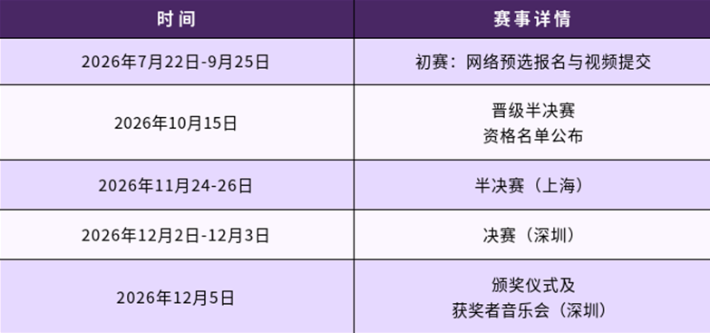 第五届中国艺术歌曲国际声乐比赛 正式启动报名