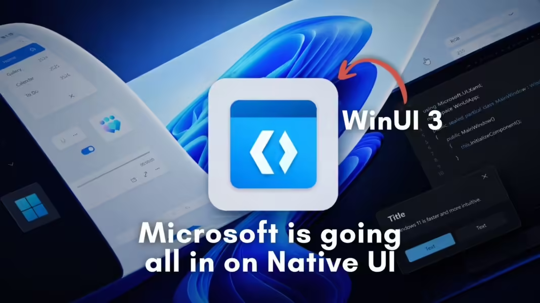 微软承认Win11系统原生应用内存占用过高,承诺重写开始菜单前提升WinUI性能