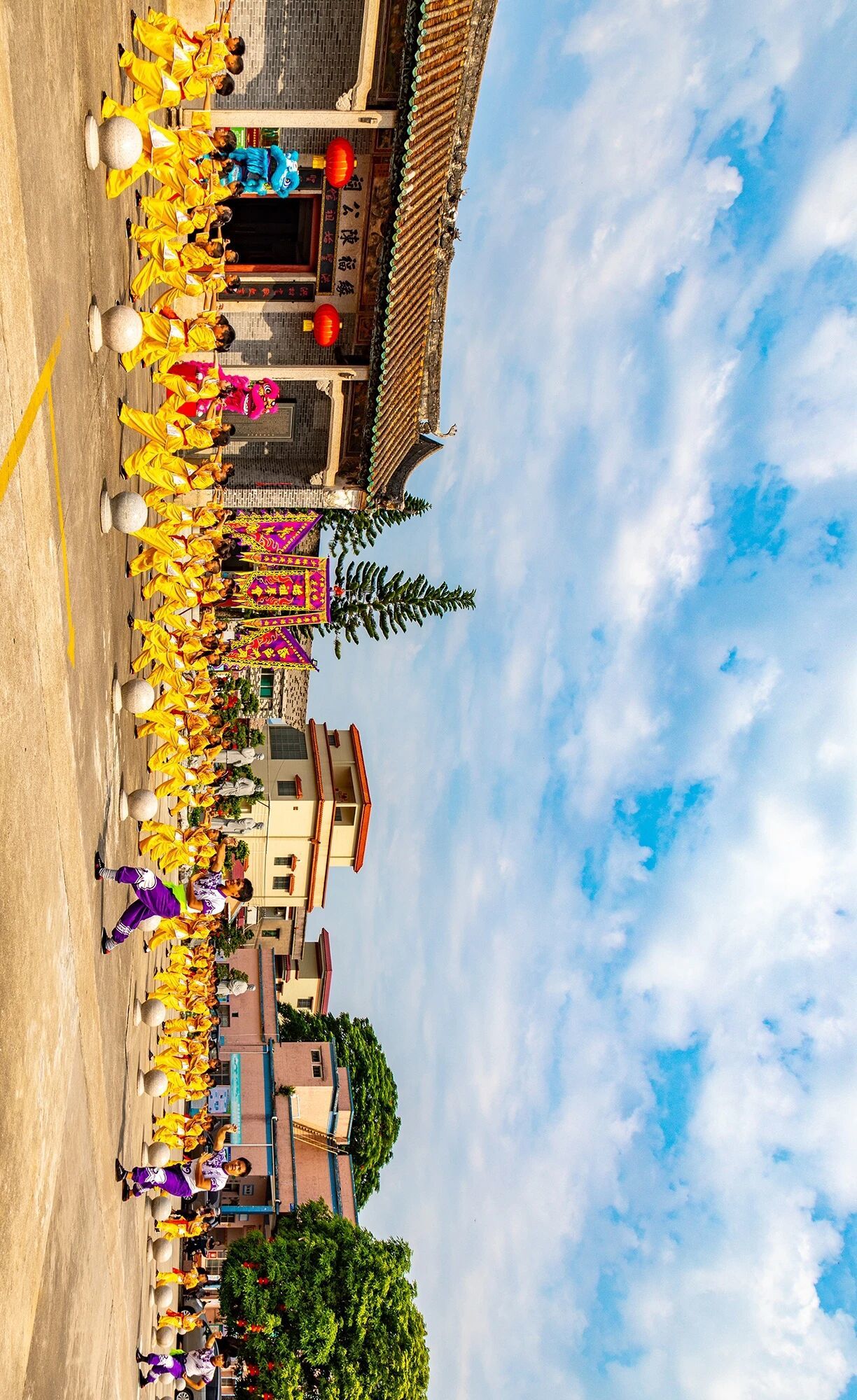 京梅村练武 来源:新会区文广旅体局