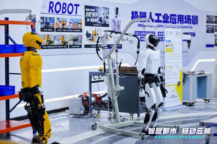 依托中心城区资源禀赋，打造机器人实训展示空间，承载具身智能训练验证与场景应用功能