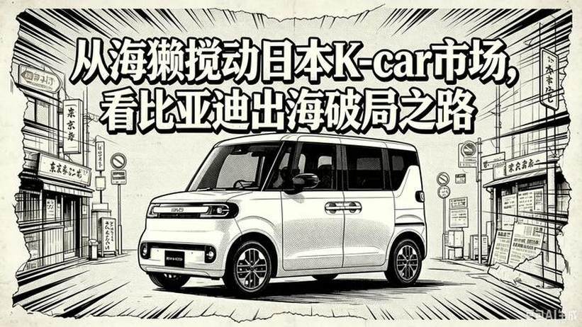 从海獭搅动日本K-car市场 看比亚迪出海破局之路