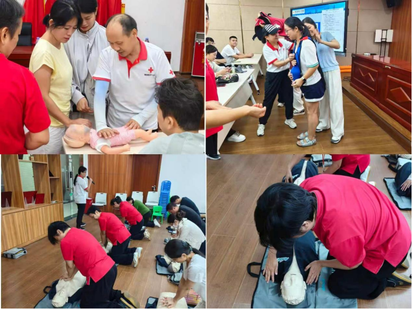 乐群社区AED急救培训，等你一起来守护生命！