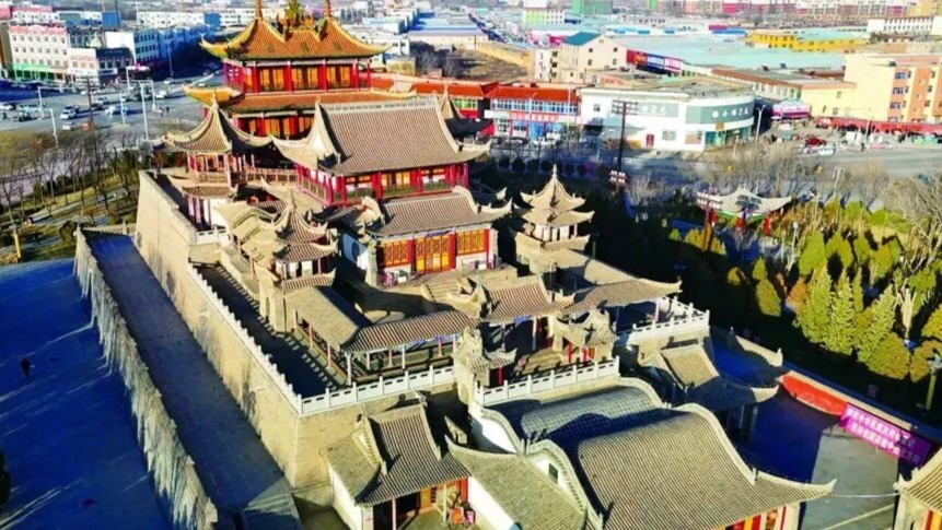“塞北第一阁”被取消3A景区资质,当地强调摘牌与免费开放无关_凤凰网
