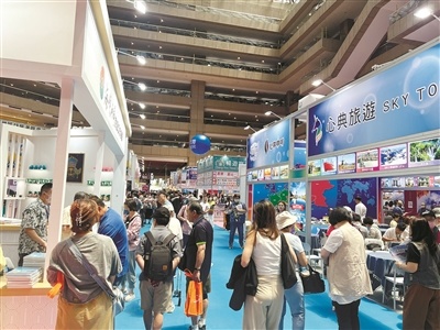 图为龙虎山景区赴台参与2026第十一届台北夏季旅展。吴宇睿摄