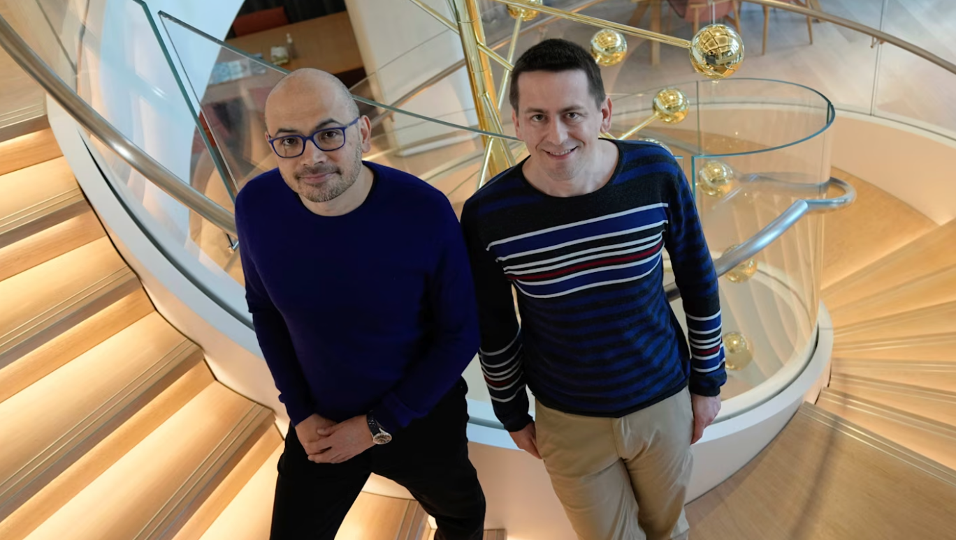 DeepMind CEO哈萨比斯和江珀获得了诺贝尔化学奖