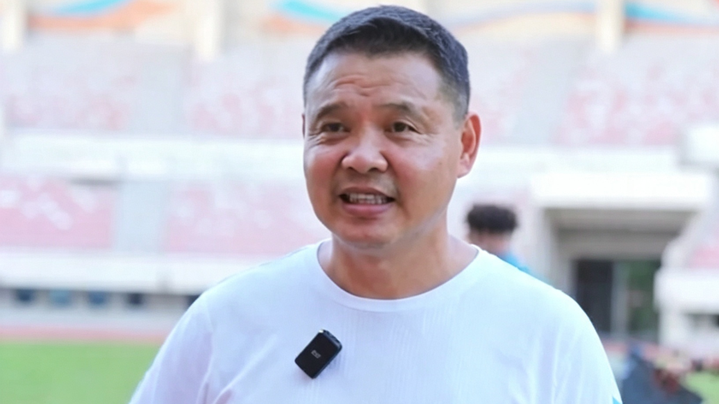 掌印兰州陇原竞技首次带队训练　张效瑞：如果球队没有往上走的想法，我可能也不会来