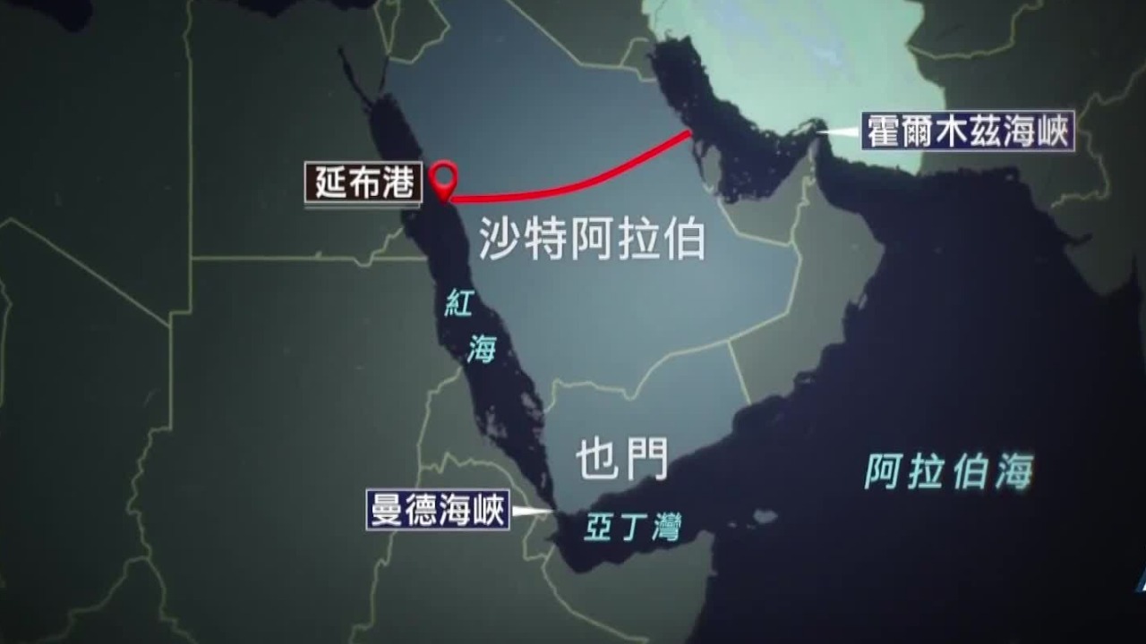 霍尔木兹与曼德海峡双封锁，沙特能源出口腰斩，延布港成为“死港”