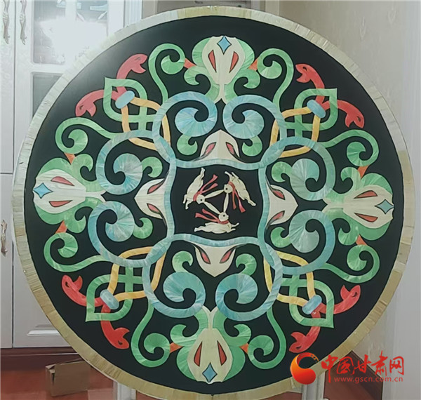 麦秆画里的敦煌元素