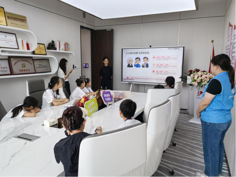 “小小法槌&middot;大大梦想” —河西社区儿童法治研学之旅