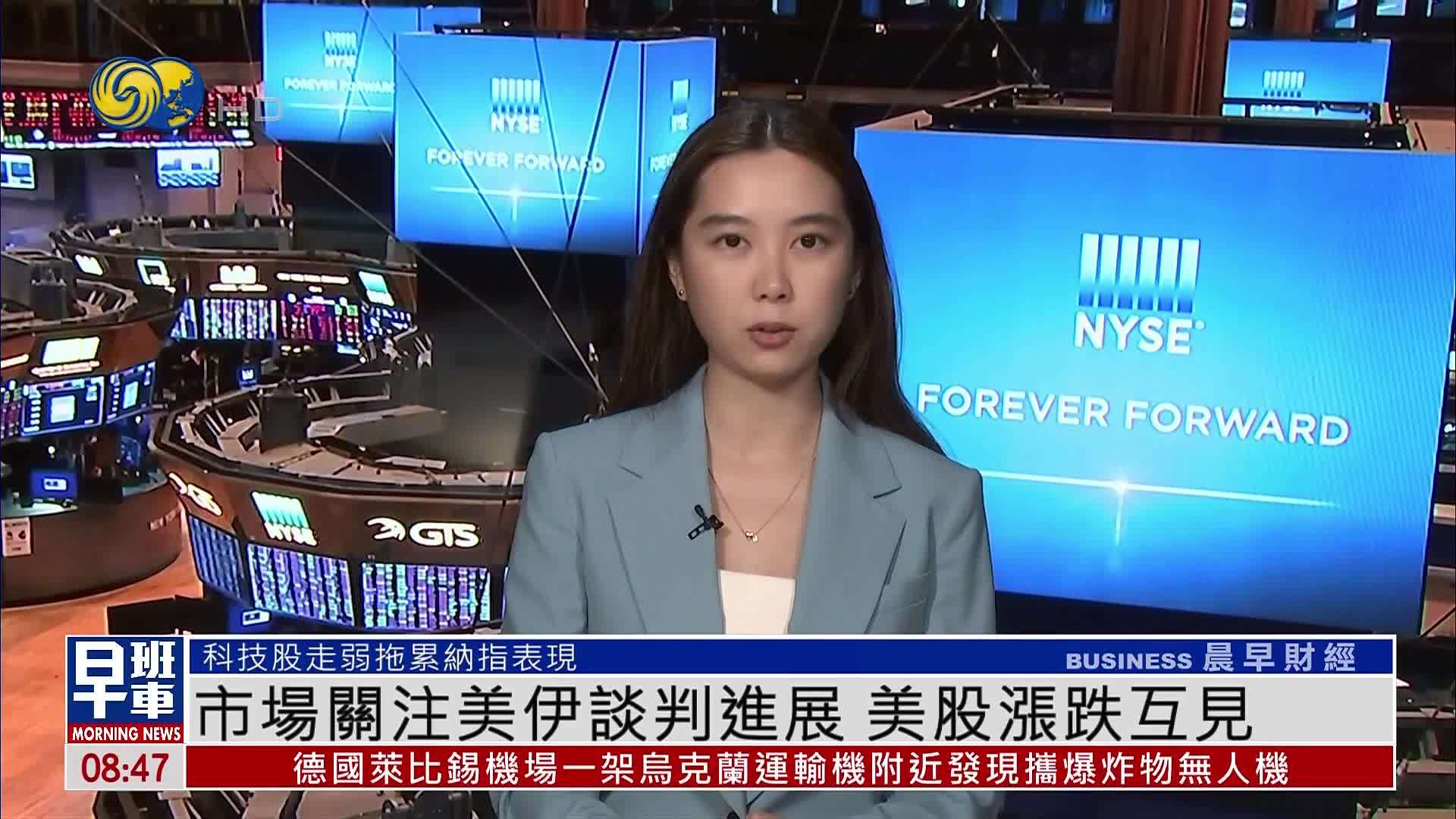 市场关注美伊谈判进展 美股涨跌互见