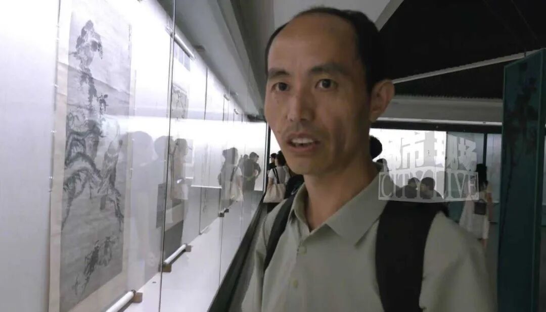 近20米的国宝长卷《河上花图卷》亮相八大山人诞辰400周年特展,游客惊叹:实在太震撼了