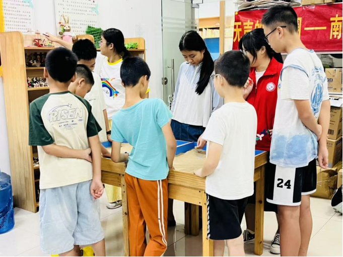 “无声”沙盘筑起“大朋友圈” 南昌社区儿童社交系列活动圆满结课