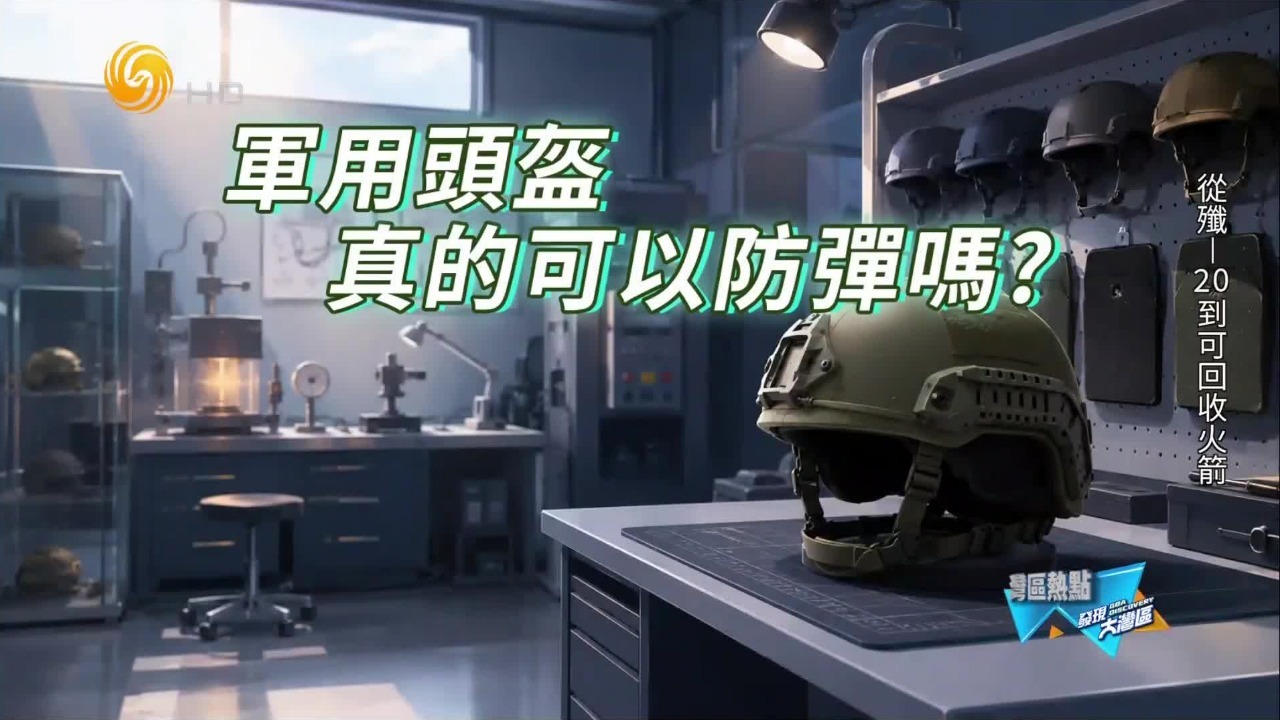 军用头盔真的可以防弹吗？