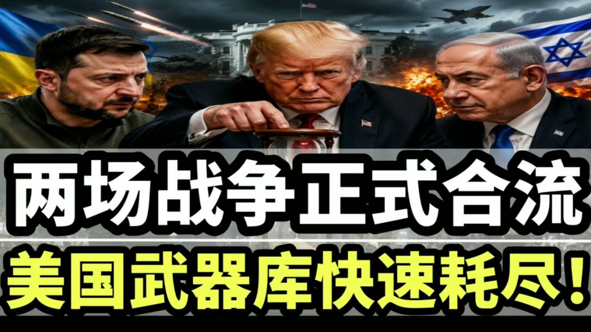两场战争正式合流，美国武器库快速耗尽