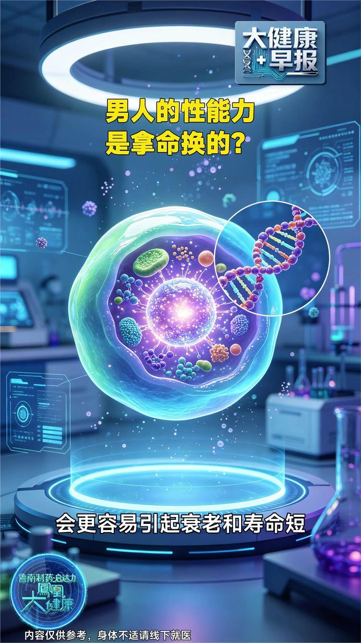 男人的性能力是拿命换的？