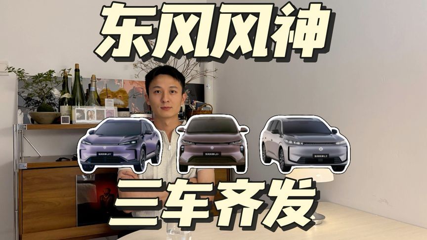 东风新能源L系全家福，三款新车一次看够