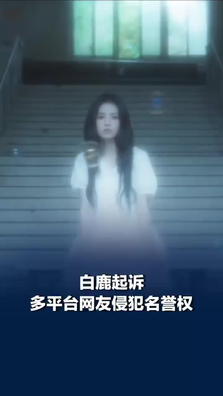 白鹿起诉多平台网友侵犯名誉权