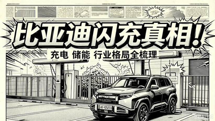 比亚迪闪充真相！充电 储能 行业格局全梳理