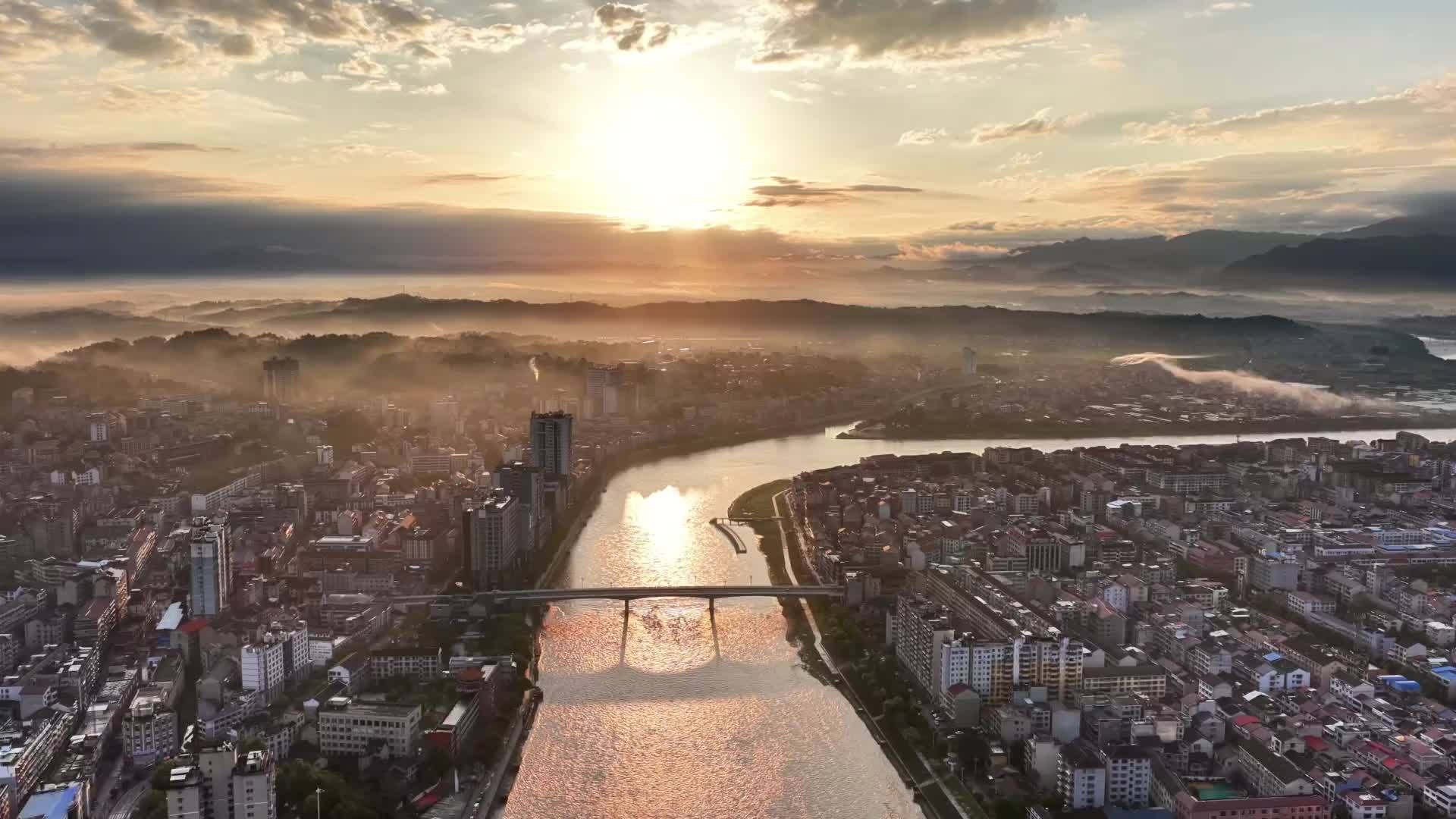 溆浦的昼夜交替，是最安心的时钟