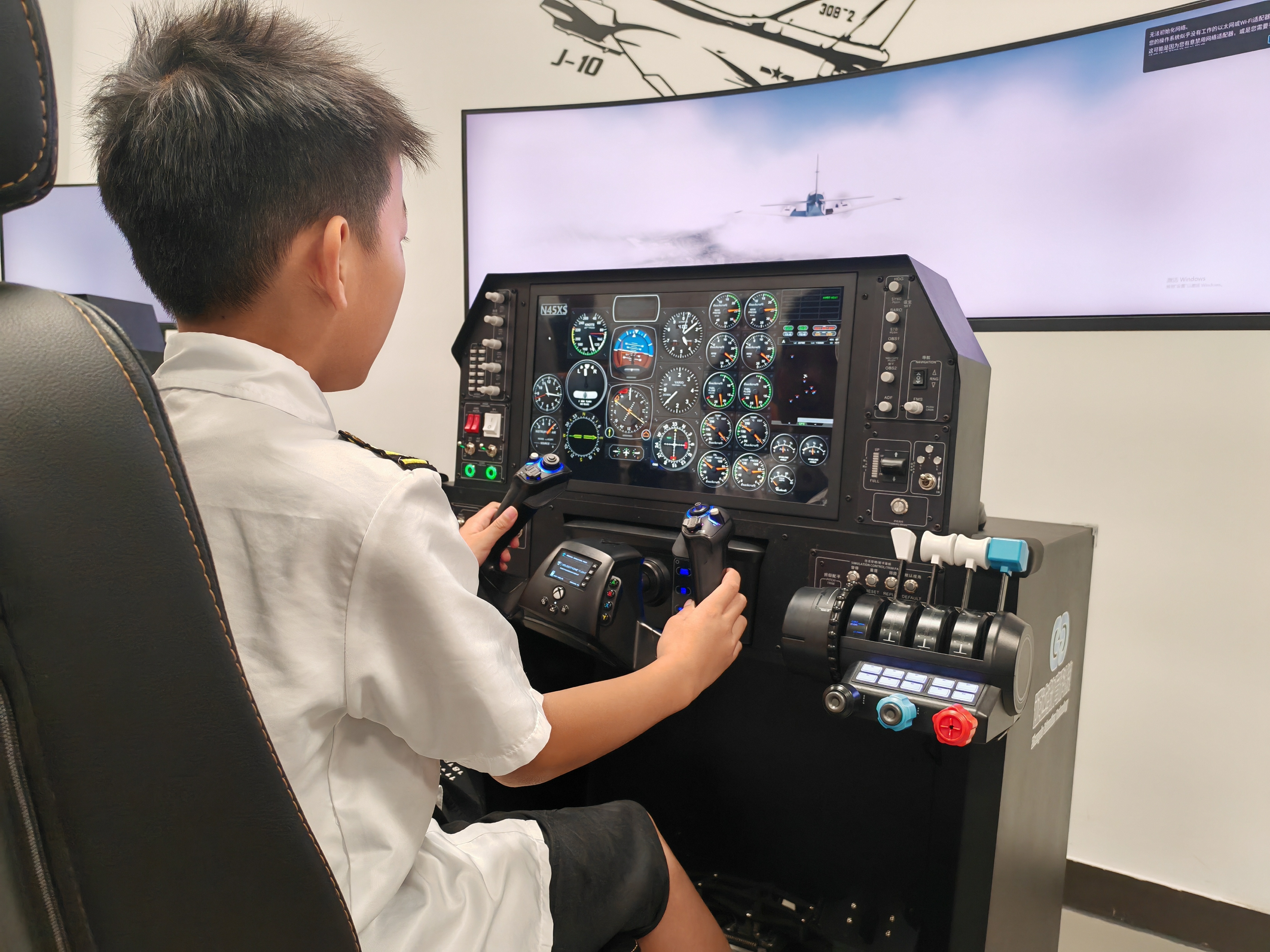罗湖区新业态工联会举办航空探秘主题亲子研学营