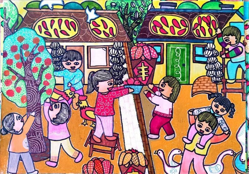 童画特邀国展,徐州县域美育怎样注入乡土精神力量?