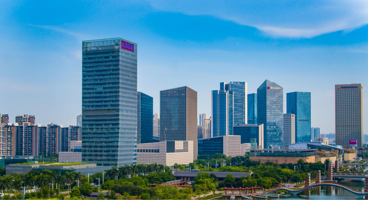 图为:广东金融高新区(源自南海桂城)