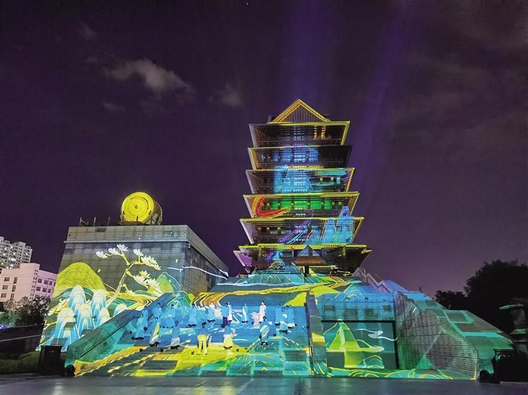 黄河楼《大有兰州》实景演出