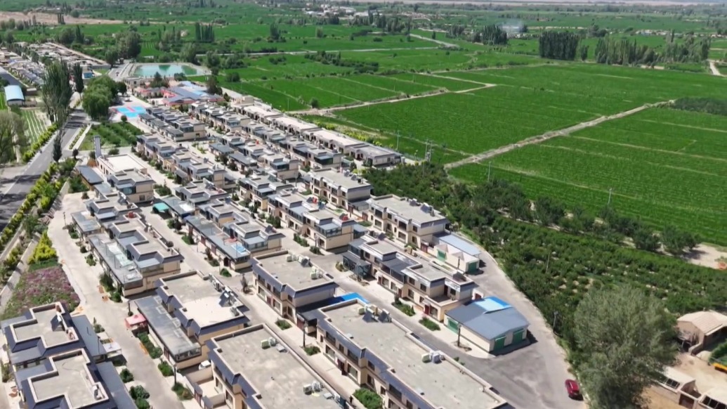 甘肃肃州：农房建管“细梳妆”　扮靓农村“俏模样”