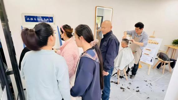 桃源社区活动室居民互助