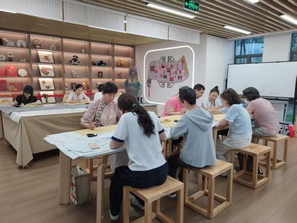 桃源社区活动室居民互助