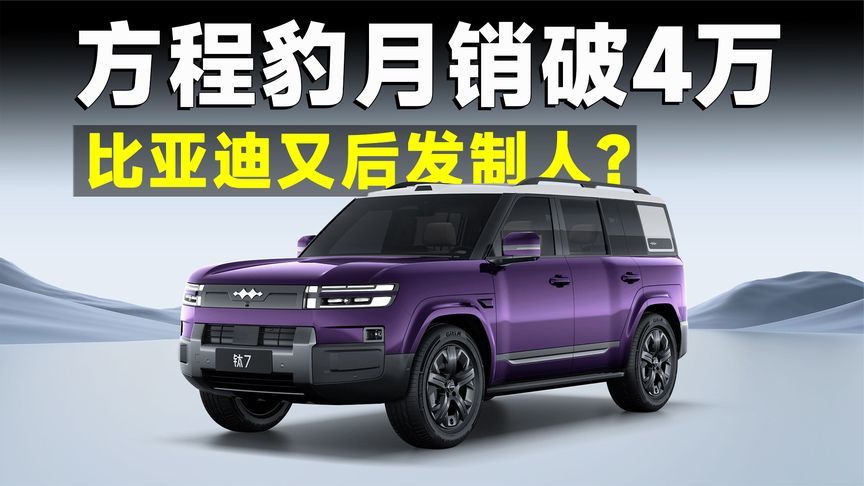 方程豹，快干成轻越野第一品牌了？