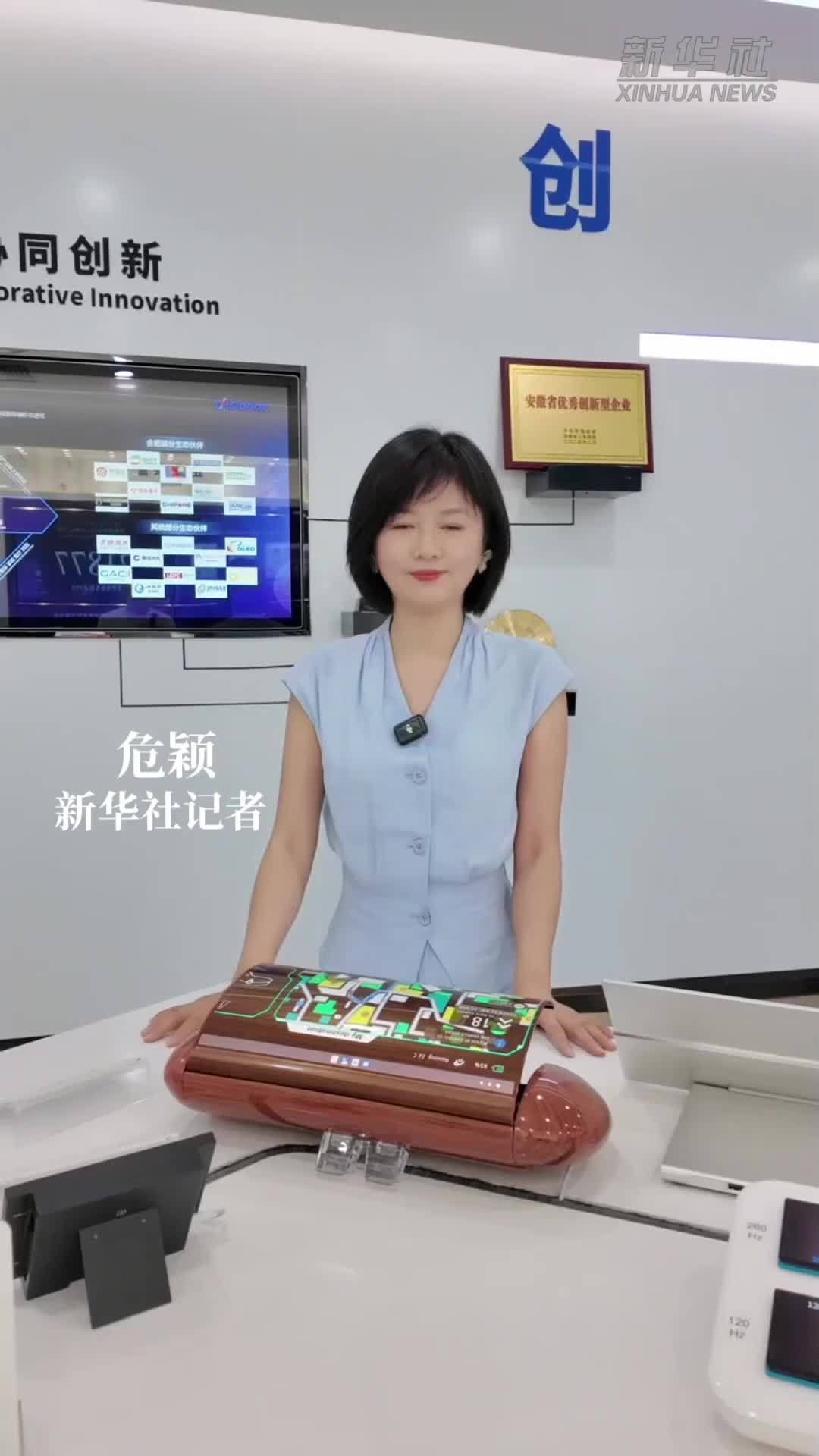 活力中国调研行｜汽车扶手上“长”出了一块屏？