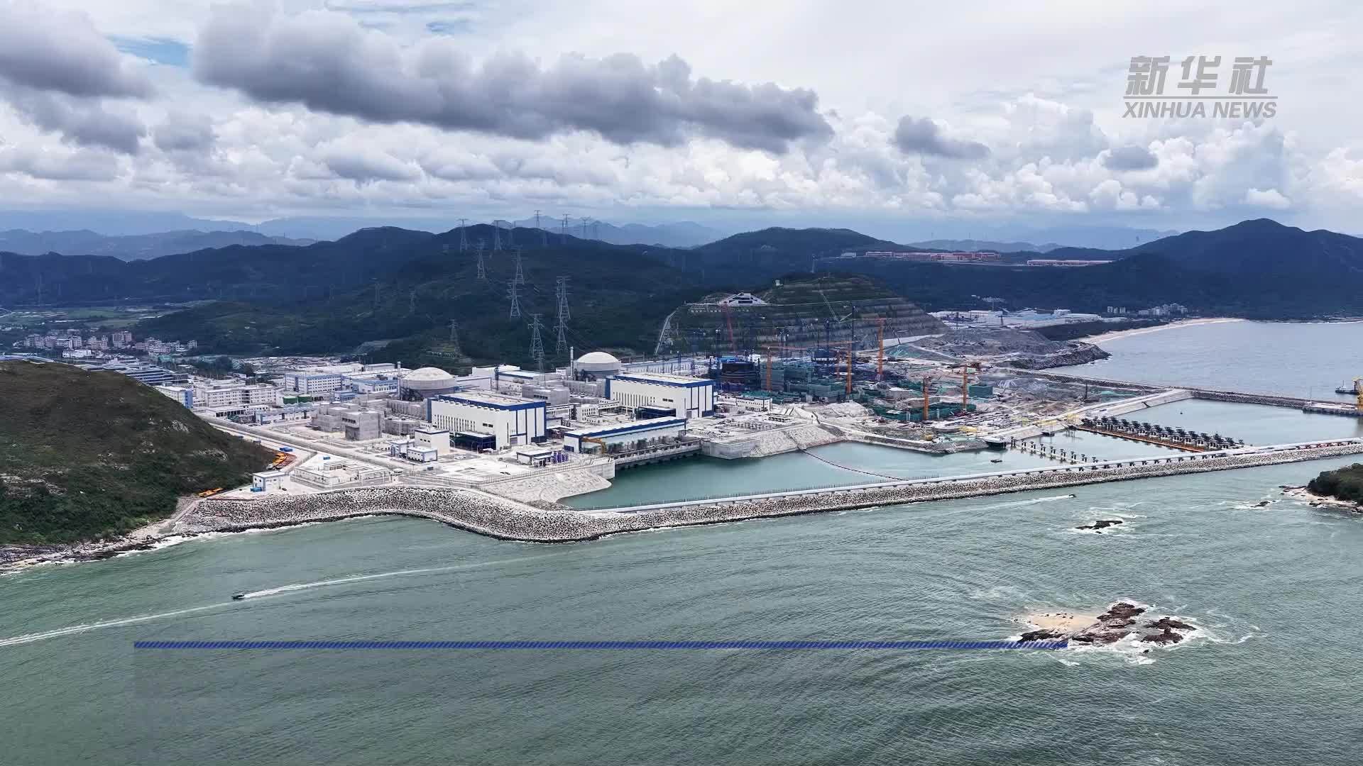 中广核广东太平岭核电项目2号机组投产发电