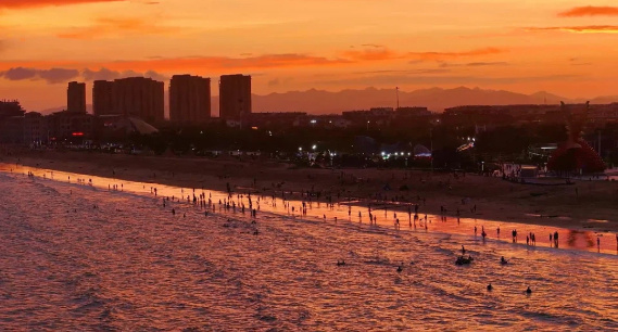 晚风逐海浪 在威海南海新区邂逅滨海慢时光