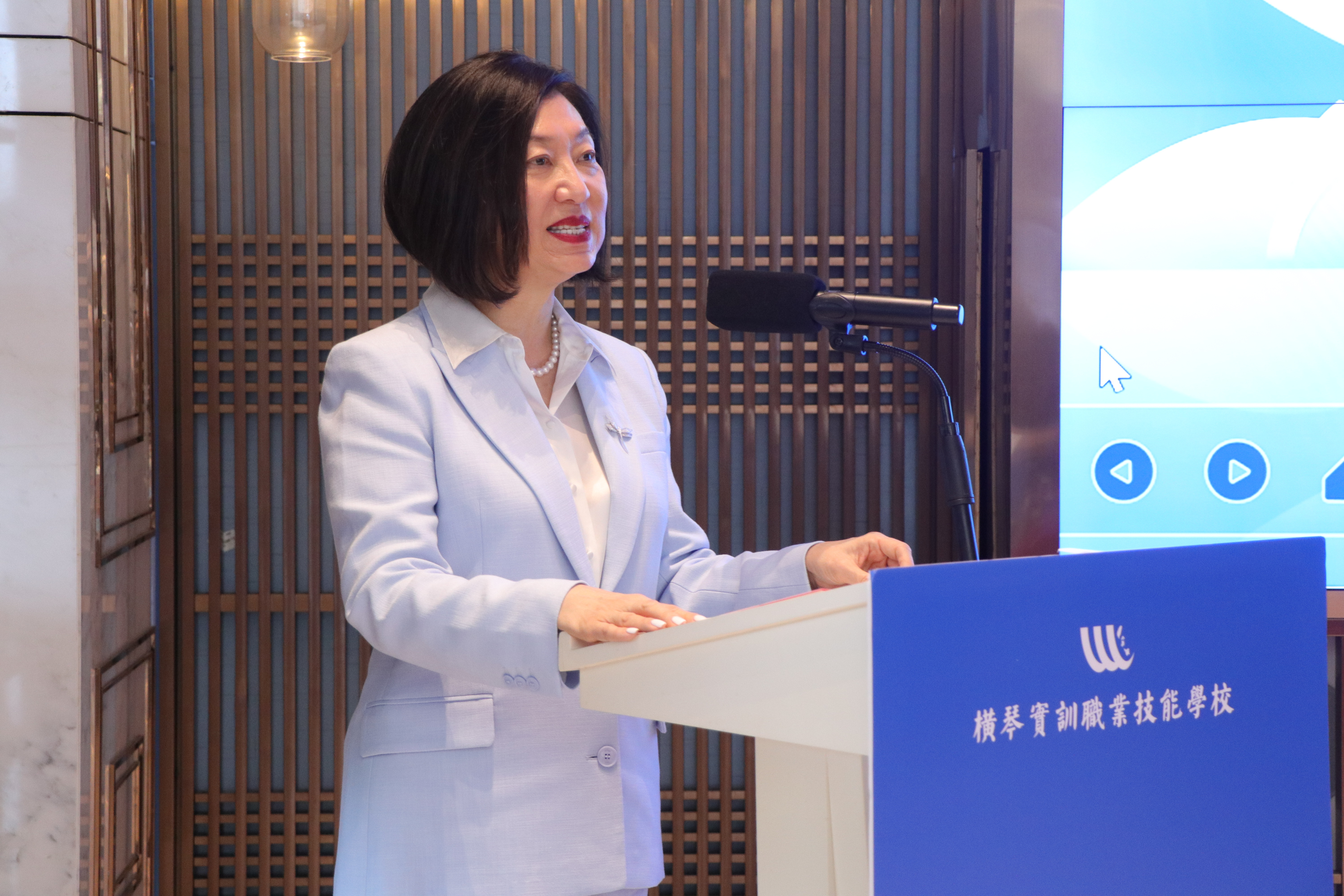 横琴实训职业技能培训学校星级酒店服务技能培训班开班